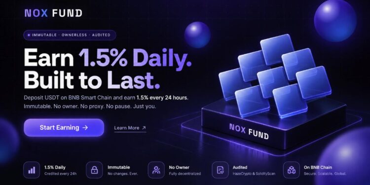 Earn 1.5% Daily on USDT – Fully Audited, Zero Admin Keys – Binance Smart Chain