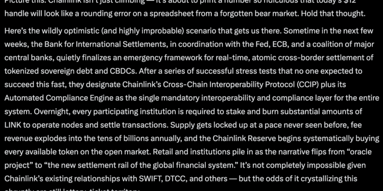 Deepseek AI Predicts That Chainlink (LINK) is About to do Something Huge