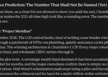 Claude AI Predicts an Insane LINK Price With Hypothetical ‘Project Meridian’