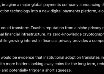 Elon Musk’s Grok AI Predicts an Explosive Move for Zcash (ZEC)