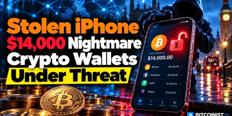 Stolen iPhone Sparks $14,000 Nightmare for Crypto Veteran