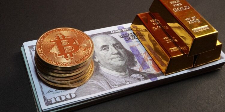 Bitcoin Falls 7.3%, Gold 7.5% as Both Rank Last Among Major Assets in 2026
