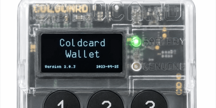 Coldcard X Account Hit by Phishing Scam After $100M Fiasco
