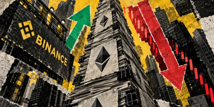 Ethereum open interest rose in ETH as Binance value fell