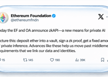 Ethereum’s zkAPI Gives AI Payments a Privacy Cloak With a Catch – Bitcoin News