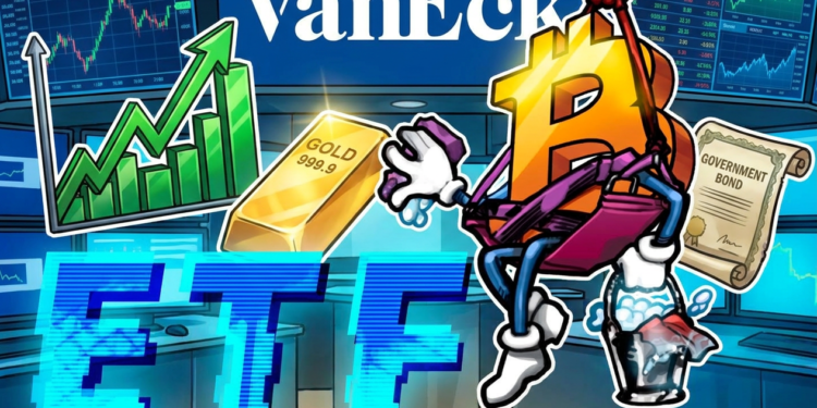 VanEck launches diversified ETF combining stocks, bonds and Bitcoin exposure