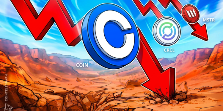 Crypto Stocks Slide as Binance Hack Rattles Digital Asset Markets