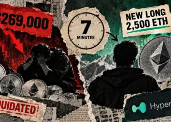 Machi loses $269,000 on ETH, then opens a new long