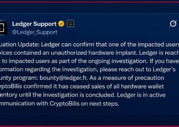 Ledger Confirms Hidden Hardware Implant in Affected User’s Wallet