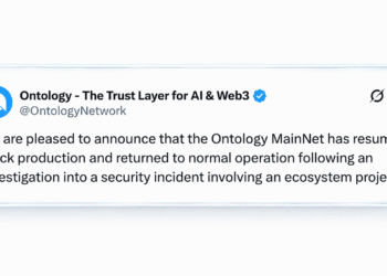 Ontology Halts L1 Blockchain for 41 Hours Over an Unknown Threat