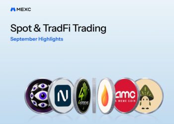 MEXC’s New-Token Trading Volume Rises 77% in September as Stock-Related Trading Expands Into On-Chain New-Token Markets