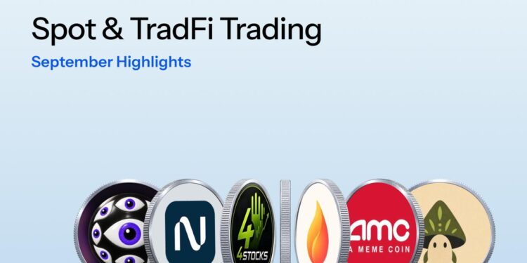 MEXC’s New-Token Trading Volume Rises 77% in September as Stock-Related Trading Expands Into On-Chain New-Token Markets