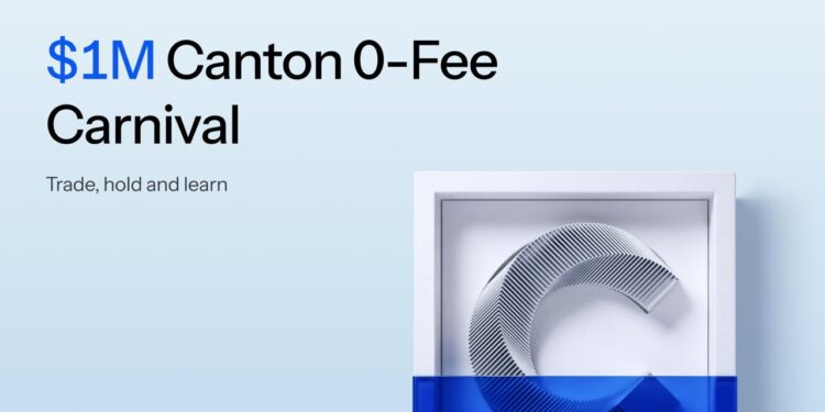MEXC Launches Canton 0-Fee Carnival with $1M Prize Pool