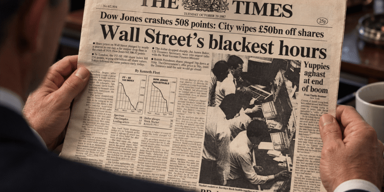 Wall Street Braces for Black Monday’s Return 39 Years Later
